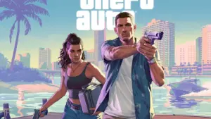 Jason e Lucia em GTA 6 durante o Extended Look