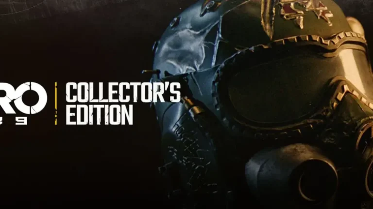 Réplica do capacete do Stranger na Collector's Edition de Metro 2039