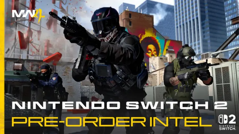 Call of Duty Modern Warfare 4 rodando no Nintendo Switch 2