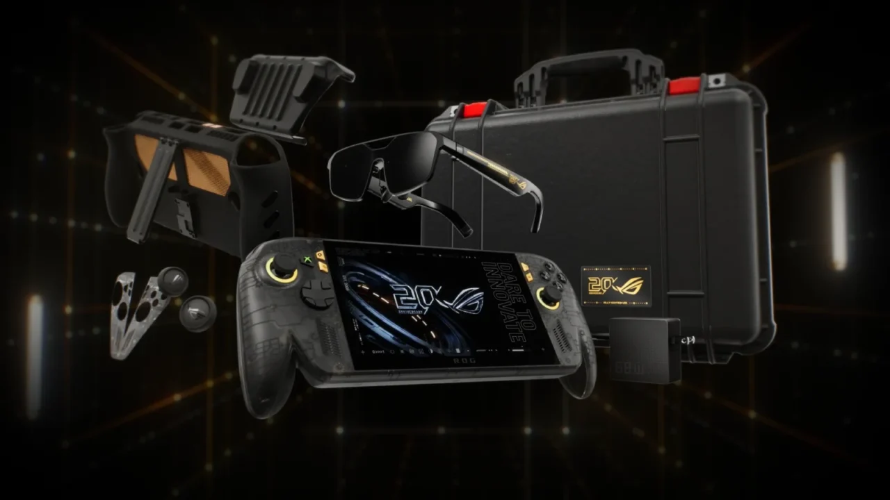 ROG Xbox Ally X20, portátil comemorativo de 20 anos da ROG