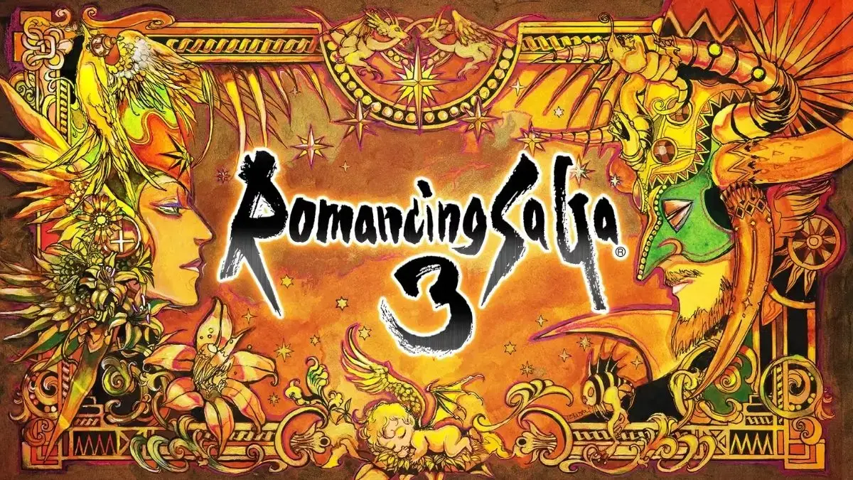 Arte oficial de Romancing SaGa 3 usada para ilustrar a classificação de Destinies United