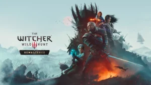 Geralt durante o gameplay de The Witcher 3 Songs of the Past
