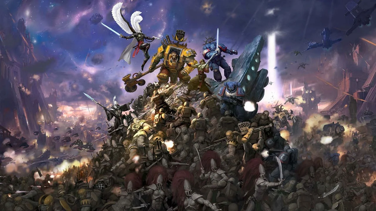 Exército de Space Marines em Total War Warhammer 40,000