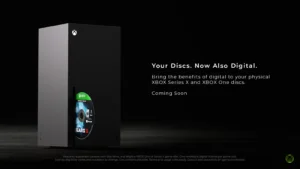 Material oficial do Xbox para o sistema Disc-to-Digital